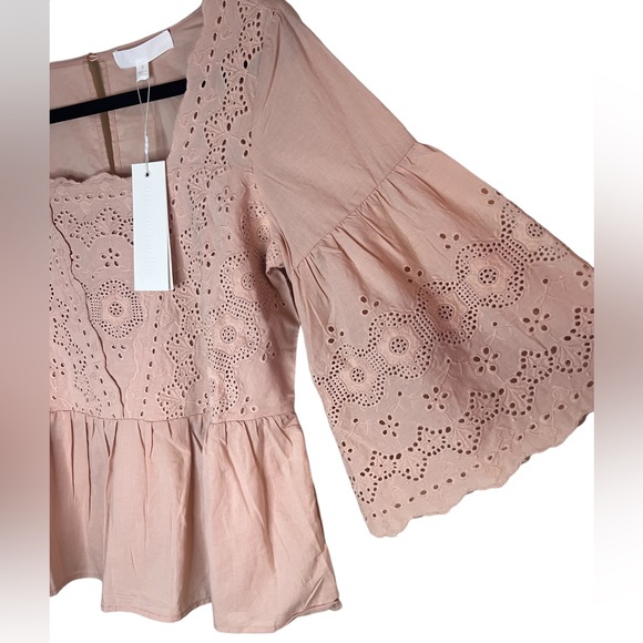 NWT Adyson Parker babydoll cotton top - Picture 3 of 8